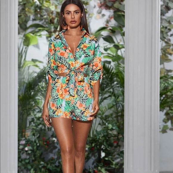 In the Jungle 2-PC Short Set - Picture 4 of 8